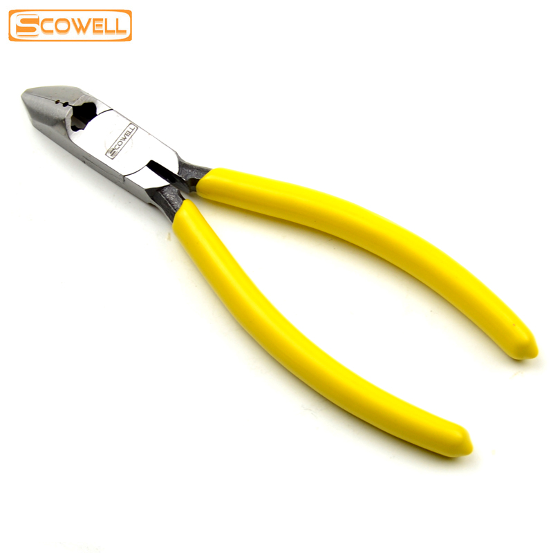 6inch 45 degree End Diagonal Cutting Nipper With Stripping Holes