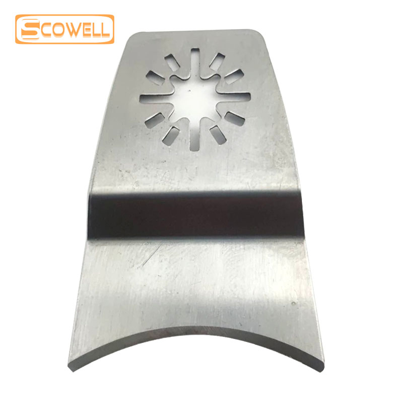 Stainless steel Curved Oscillting Multi Tools Scraper Blade