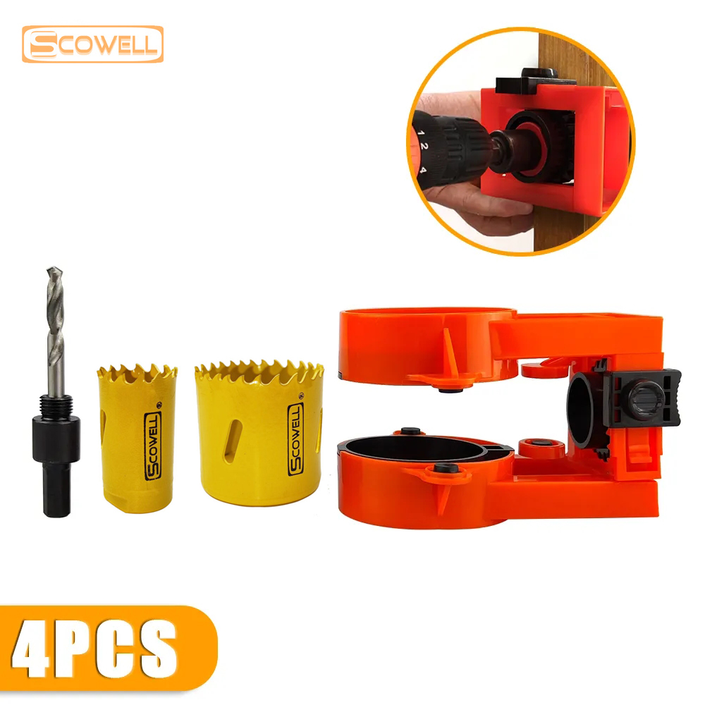 Lock Installation Hole Saw Kit